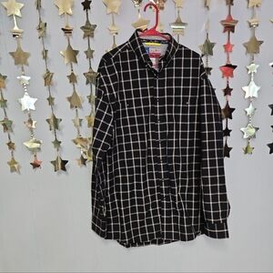 Wrangler George Stait cowboy collection long-sleeved button down sz Lrg Tall